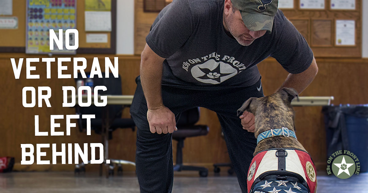 K9s on the Front Line Offers a Renewed Sense of Purpose for Veterans
