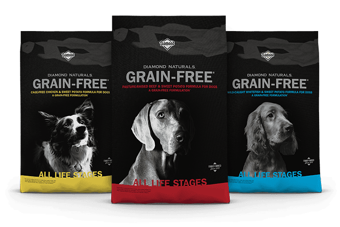 Diamond Naturals Grain-Free Family of Products for Dogs | Diamond Pet Foods