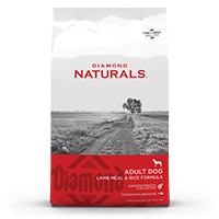 Diamond Naturals Adult Dog Lamb Meal & Rice front of bag | Diamond Pet Foods