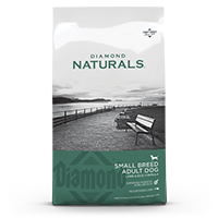 Diamond Naturals Small Breed Adult Dog Lamb & Rice Front of Bag | Diamond Pet Foods
