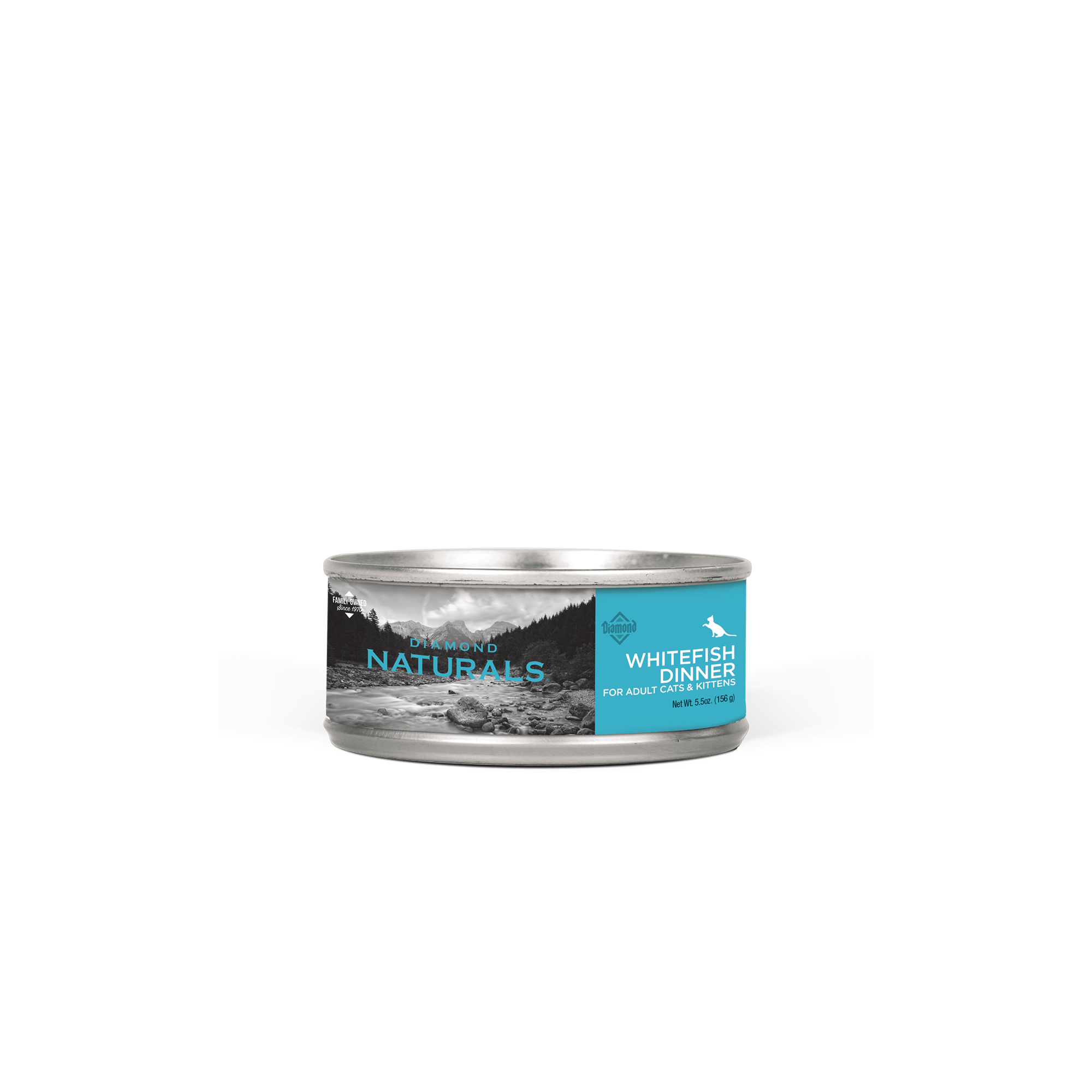 Diamond Naturals Whitefish Canned Dinner for Adult Cats & Kittens product packaging