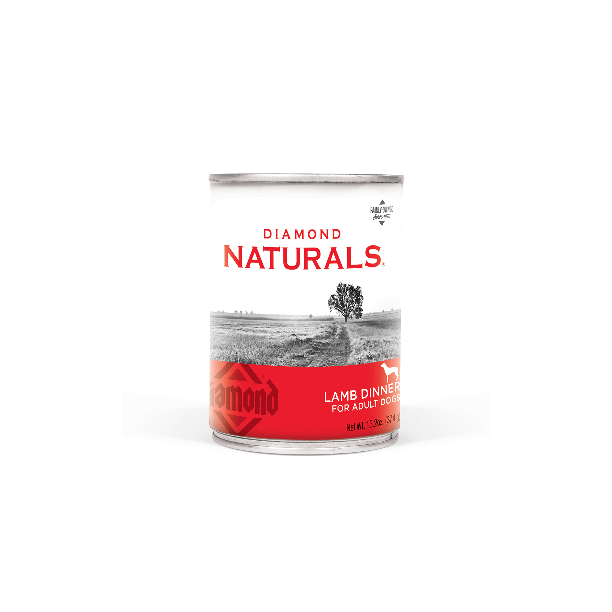 lamb dinner front of can | Diamond Naturals