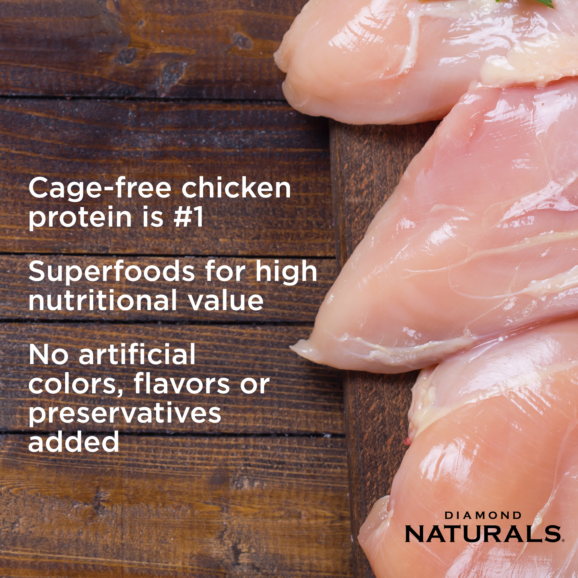 Extreme Athlete Adult Dog Chicken & Rice Dog Food Diamond Naturals