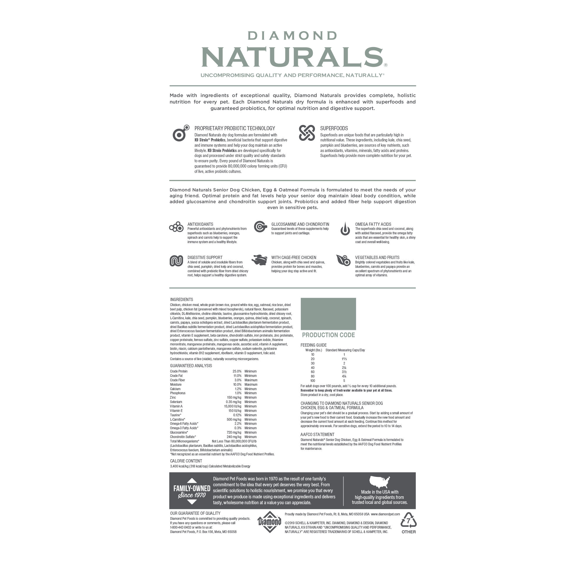 natural senior dog food