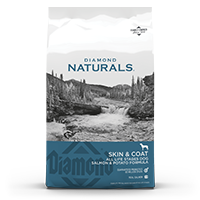 Diamond Naturals Skin & Coat All Life Stages Salmon & Potato Dog Food Bag Front | Diamond Pet Foods