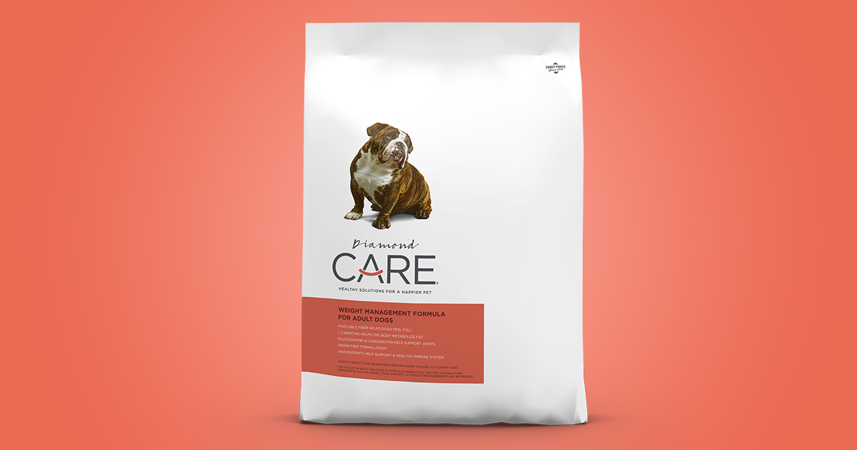 Diamond CARE Adult Dog Weight Formula Diamond Pet Foods