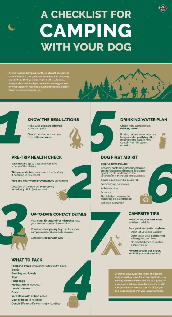 National Camping Month A CampingWithYourDog Checklist Diamond Pet