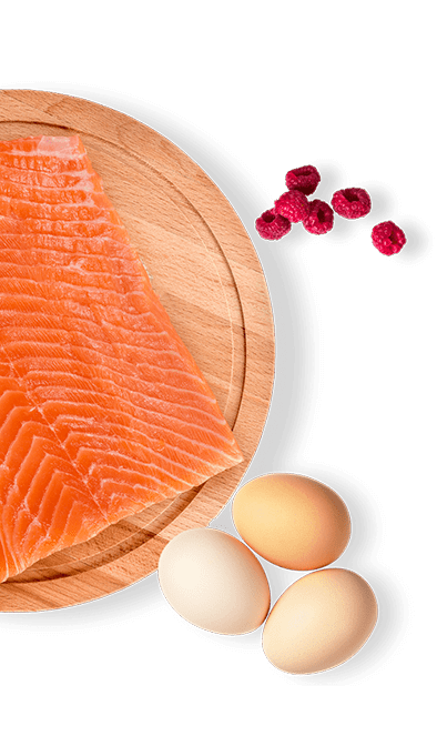 Salmon Eggs and Berries